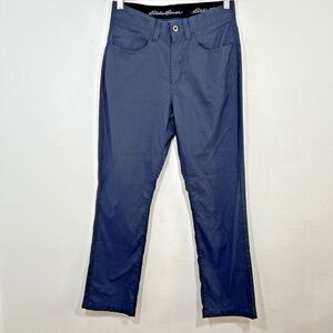 Eddie Bauer Pants Mens 32x30 Blue Straight Leg Hiking‎ Gorpcore Outdoors
